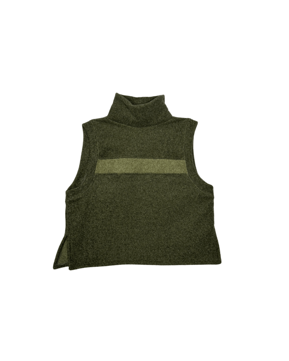 Débardeur Ajusté Vert - Les Filles de l'Usine