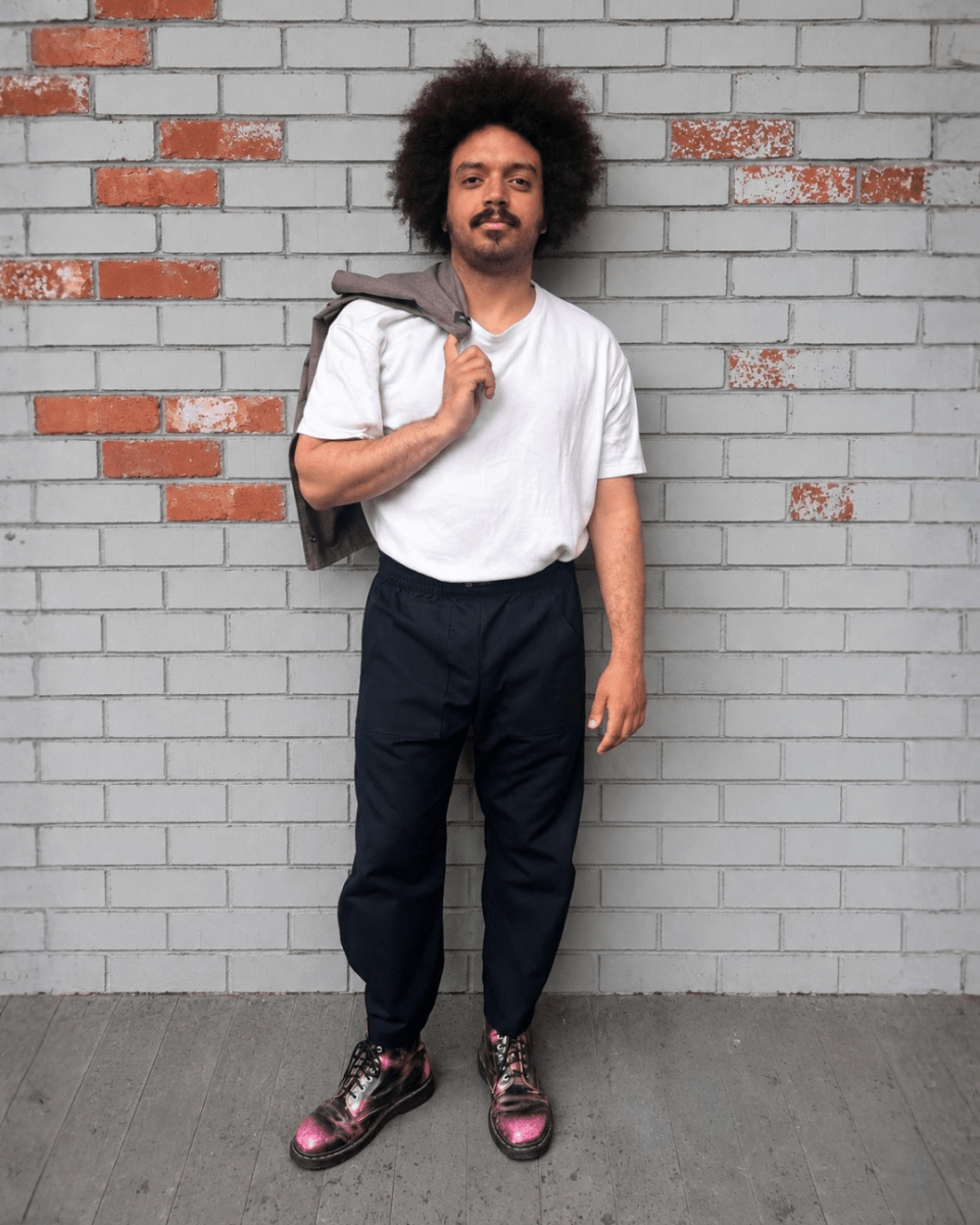 Inclusif-Ecoresponsable-Pantalons-unisexe-noir-Les_Filles_de_l_Usine-Fait_a_Montreal- Les Filles de l'Usines 