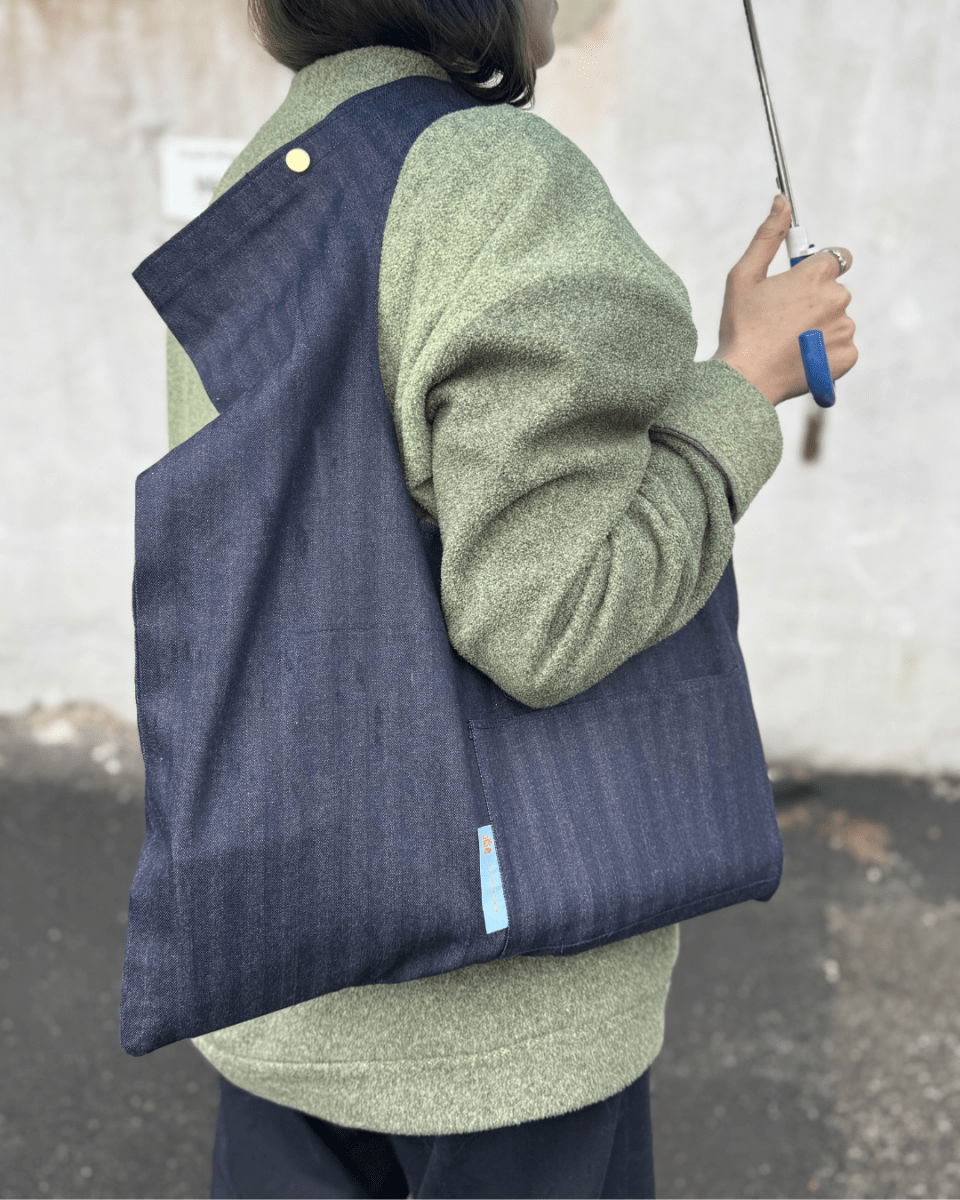 Sac 20x22 Marine - Les Filles de l'Usine